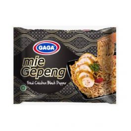 Gaga Mie Gepeng Fried Chicken Black Pepper 67gr