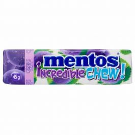 Mentos Incredible Chew Grape Flavoured 45gr