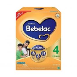 Nutricia Bebelac 4 (3-6 Tahun) Rasa Vanila 400 gr