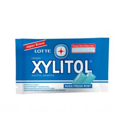 Lotte Xylitol Rasa Fresh Mint 8x1.45gr