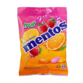 Mentos Chewy Dragees Fruit 135gr