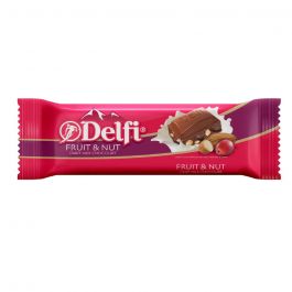 Delfi Fruit & Nut Dairy Milk Chocolate 55gr