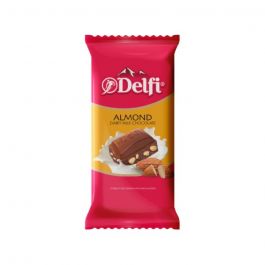 Delfi Almond Dairy Milk Chocolate 140 g