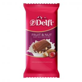 Delfi Fruit & Nut Dairy Milk Chocolate 140 g