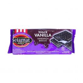 Selamat Sandwich Biscuit Black Vanilla 102gr