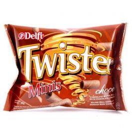 Delfi Twister Minis Choco 30gr