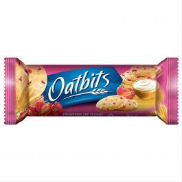 Oatbits Biskuit Oat Strawberry & Yoghurt 110gr