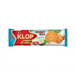 Klop Crackers Coconut Milk 117gr