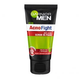 Garnier Men Acno Fight Anti-Acne Scrub In Foam 50 ml