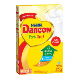 Dancow FortiGro Susu Bubuk Instan Full Cream 390gr