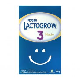 Nestle Lactogrow 3 (1-3 Tahun) Rasa Madu 735 gr