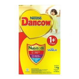 Nestle Dancow 1+ (1-3 Tahun) Rasa Vanila 1000g