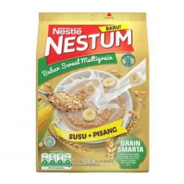 Nestle Nestum Bubur Sereal Multigrain Susu+Pisang 4 x 32gr