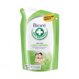 Biore Body Foam Anti Bacterial Lively Refresh Pouch 250 ml