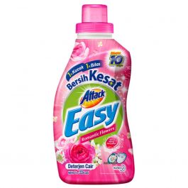 Attack Deterjen Cair Konsentrat Easy Romantic Flowers 1 L