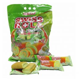 Pusan Swiss Roll Bolu Pandan 360Gr