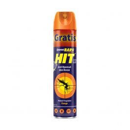 Hit Aerosol Anti Nyamuk Dan Kecoa Natural Fragrance Orange 400Ml