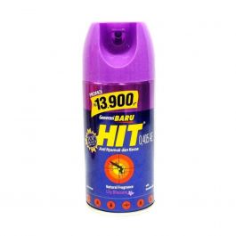 Hit Aerosol Anti Nyamuk Dan Kecoa Natural Fragrance Lily Blossom 200Ml