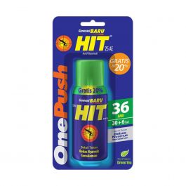 Hit Expert Anti Nyamuk One Push Natural Fragrance Green Tea 30 Hari 10 ml