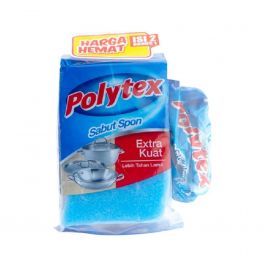 Polytex Paket Sabut Stainless Isi 2 Bonus 1