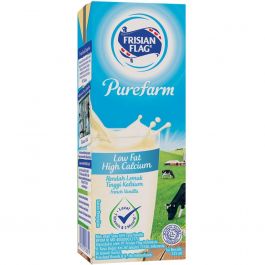 Frisian Flag Susu UHT Low Fat High Calcium French Vanilla 225 ml