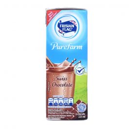 Frisian Flag Susu UHT Swiss Chocolate 225 ml