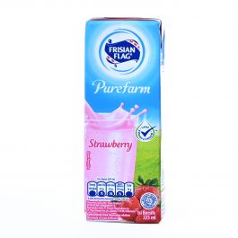 Frisian Flag Susu UHT Strawberry 225 ml