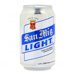 San Mig Light Beer Can 330 ml