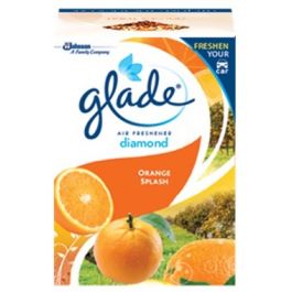 Glade Pengharum Mobil Diamond Orange Refill 80 ml