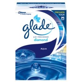 Glade Pengharum Mobil Diamond Aqua Refill 80 ml