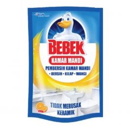 Bebek Kamar Mandi Pembersih Kamar Mandi Pouch Lemon 400 ml