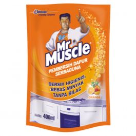Mr.Muscle Kitchen Pouch 400ml - Organic