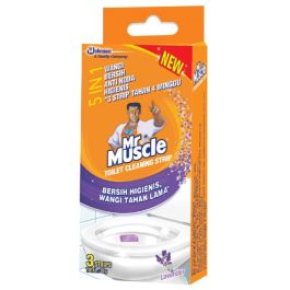 Mr.Muscle Toilet Cleaning Strip Lavender 30gr