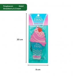 Bayfresh Pengharum Mobil Strawberry & Cream