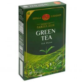 Kepala Djenggot Teh Celup Green Tea Premium Family Size 100 gr