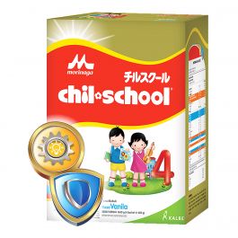 Morinaga Chil School 4 (3-12 Tahun) Rasa Vanila 1.6kg