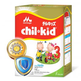 Morinaga Chil Kid 3 (1-3 Tahun) Rasa Vanila 1.6kg