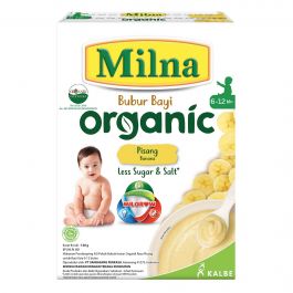 Milna Bubur Bayi Organic (6-12 Bulan) Pisang 120g