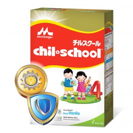 Morinaga Chil School 4 (3-12 Tahun) Rasa Vanila 400g