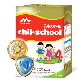 Morinaga Chil School 4 (3-12 Tahun) Rasa Cokelat 800g