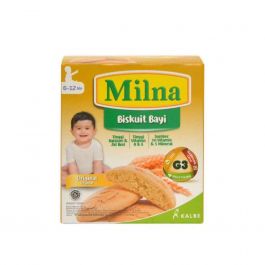 Milna Biskuit Bayi 6+ Bulan (6-12 Bulan) Original 110gr