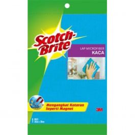 3M Scotch Brite ID-81 Lap Kaca Microfiber Glass Magic Cloth 1S