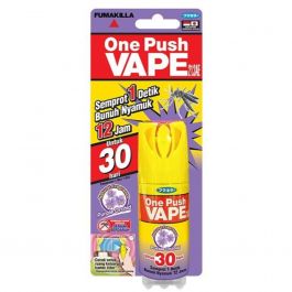 Fumakilla Vape One Push 30 Hari Purple Orchid 10 ml