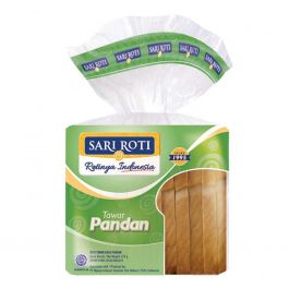 Sari Roti Tawar Pandan 370 g