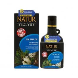 Natur Natural Extract Shampoo Tea Tree Oil Anti Dandruff 270ml