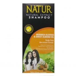 Natur Natural Extract Shampoo Moringa Oleifera & Sweet Almond Oil 270 ml