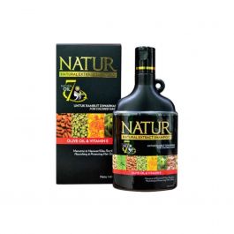 Natur Natural Extract Shampoo Olive Oil & Vitamin E For Damaged & Coloured Hair 140 ml