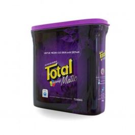 Total Deterjen Bubuk Pelangi Matic Front Loading 750Gr