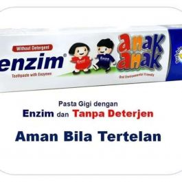 Enzim Pasta Gigi Anak 63 G |Bubble Gum