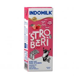 Indomilk Susu UHT Korean Strawberry 180 ml